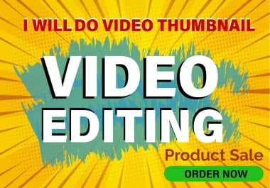 I will do video thumbnail youtube thumbnail