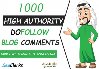 I Will Do 150 High Quality Dofollow Blog comments