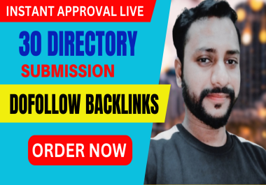 I Will Do 30 Web Dofollow Directory Submission Backlinks