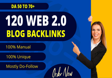 I Will Build 120 High Authority Web 2.0 Blog SEO Backlinks