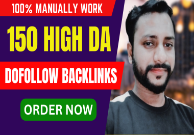 I Will Create 150 High Authority SEO Dofollow Backlinks For Your Website Ranking