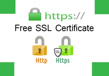 I will install free https SSL certificate and fix related errors