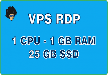 Provide VPS Windows/Linux 1vCPU 1GB RAM