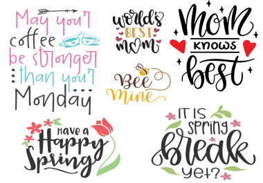 I will design beautiful custom mug design