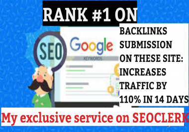 110 percent traffic from backlink submission