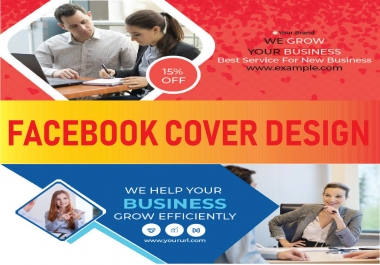 I will create a facebook cover photo banner design in 24hrs