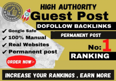 I will do SEO backlink building through blogger outreach for sites with real traffic