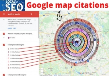 I will create 500 google map citation for local SEO