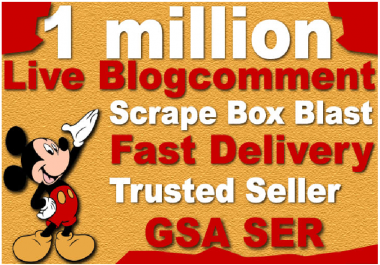 I will blast scrapebox 100,000 SEO blog comment backlinks