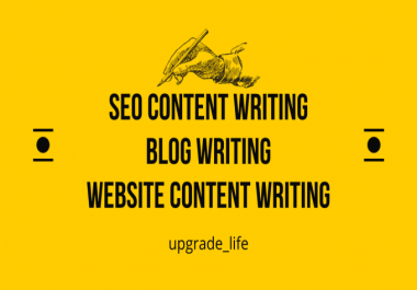 I will write 500 words SEO optimized article,  blog post,  website content