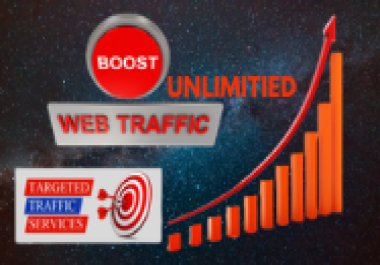 i will send organic targeted world wide web traffic.
