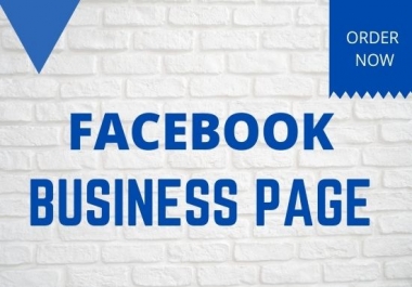 i will create setup design and optimize Facebook business page