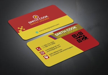 I will create,  modern Printable business card design for you.