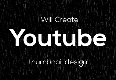I will create unique youtube thumbnail for you