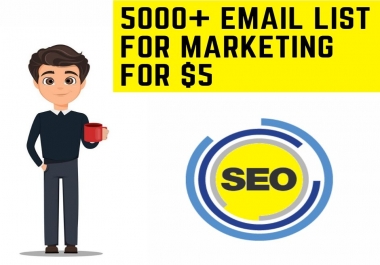 I will do 5000+ Email list for your Business