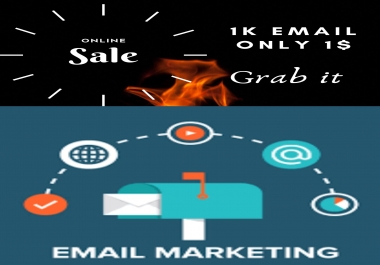 Surprise 1K email list for marketing.