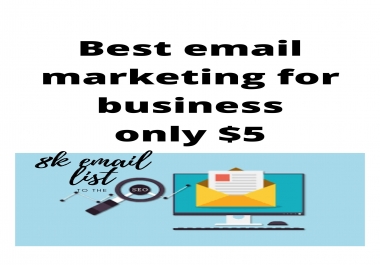 Best email list for business 8k email list