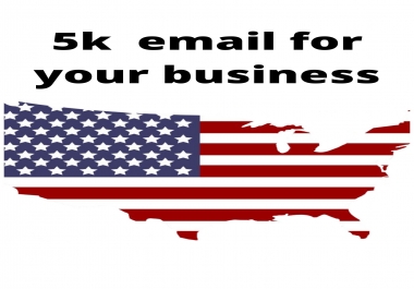 5 thoushand email list for your business