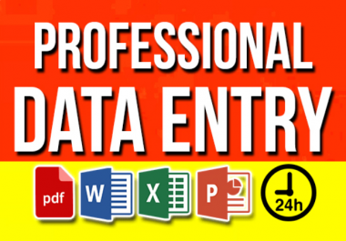 2 hours of Data Entry,  Web Research,  Copy Paste Work