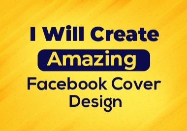 I Will Create Amazing Facebook Cover Design