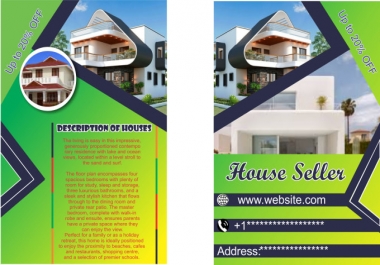 I will design a professional flyer for you
