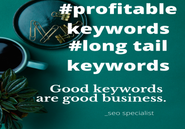 I will do keyword research and competitor analysis for your website