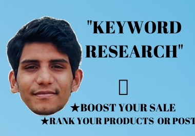 I will do professional SEO KEYKEYWORD RESEARCH for you