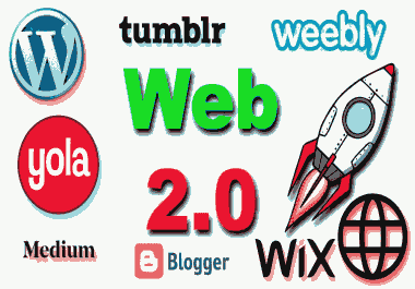 Create 30 super web 2.0 Backlinks rank your website in Google