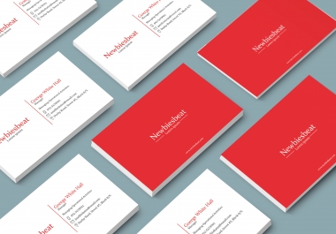 Designing a unique,  stylish,  minimalist and professional Business Card