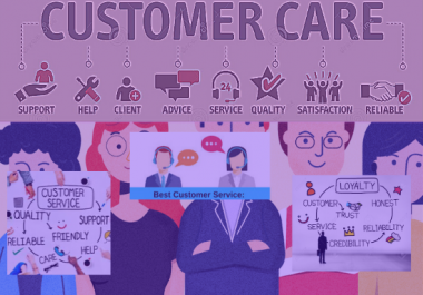 I will provide Excellent Customer Service Support and online Chat