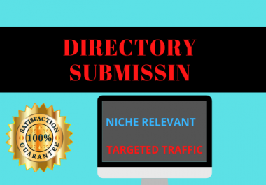 Offer 50 niche relevant directory submission manually for guaranteed traffic