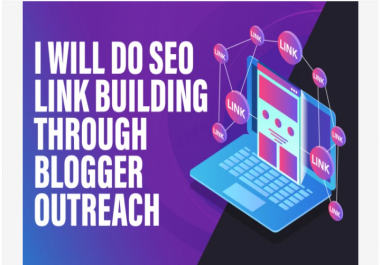 I will do 50 SEO backlinks white hat manual link building service for google top ranking