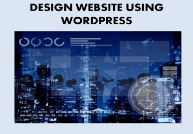 I will develop a website with wordpress
