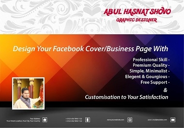 I will design engaging facebook business page.