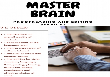 I will do professional book proofreading and editing in 24hrs
