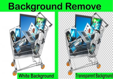 I will do any product image background remove professionally