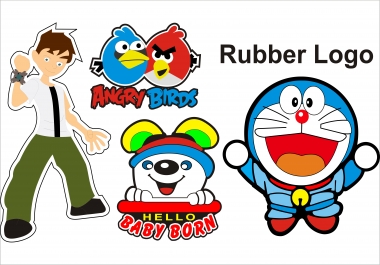 I can make Perfect Customized Rubber Logo design