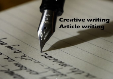 I will do high quality article writing