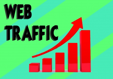 Get awesome +10k Genuine real visitors Web Traffic to your site within 24 hours at a minimum price