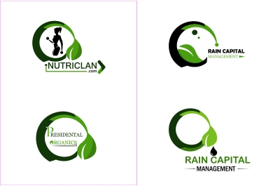 I will natural leaf eco farm clean modern agricultural green modern professional best business logo