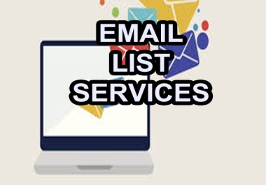I will send you a list of more than 3,500 email addresses to help in email marketing