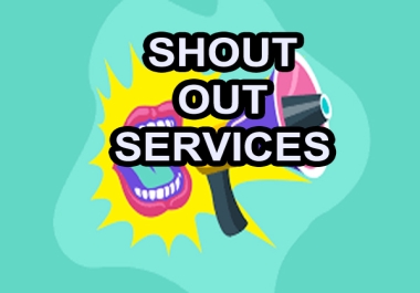 I will give shout out service to more than 12,000 followers to help in marketing