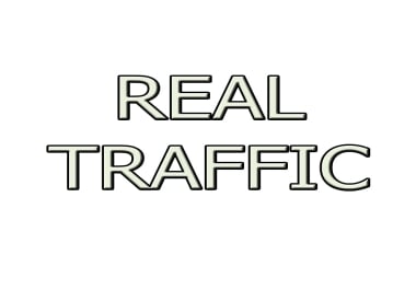 I will send real traffic to your site