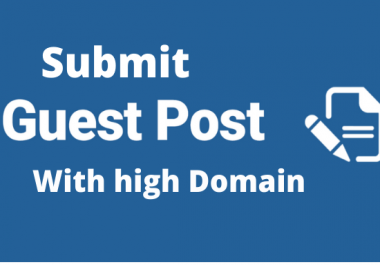 Submit and Publish 3 Guest post within 1 Day
