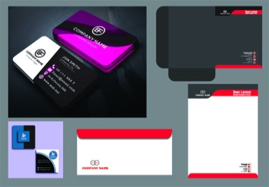 I Will Design Unique Business Card or letterhead or any one Stationery item