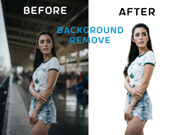 I will do background remove and change in time