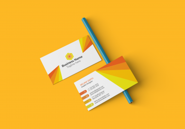 I will do Colour Full business card design for you