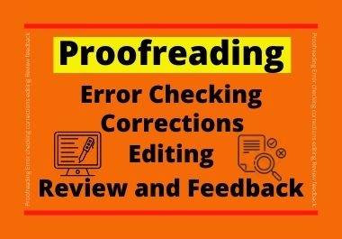 I will carefully and quickly proofread and edit your English texts or documents