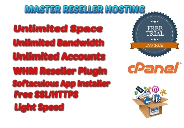 Unlimited SSD Master Reseller Hosting