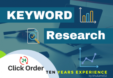 i will do powerful SEO keyword research and competitor analysis that actually ranks